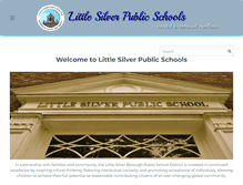 Tablet Screenshot of littlesilverschools.org